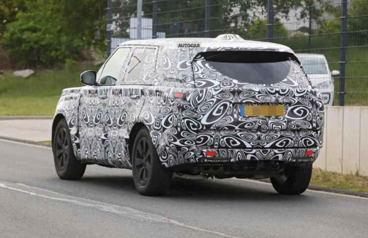 新款路虎揽胜运动SV测试谍照曝光