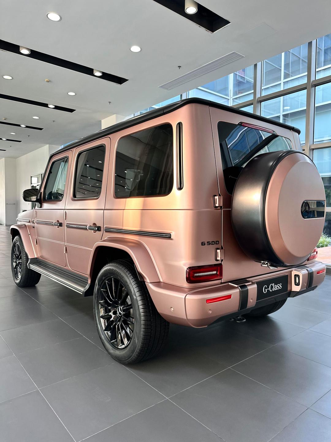 2024款奔驰G550从外至内的刚到底 现车促销